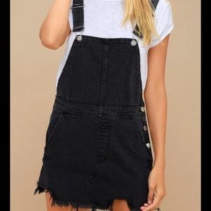 Free people Denim jumper